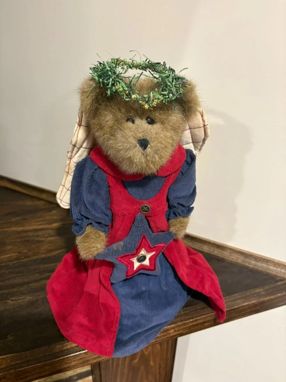 Vintage Boyd's Bear Tree Topper: Glorianna Angelbear